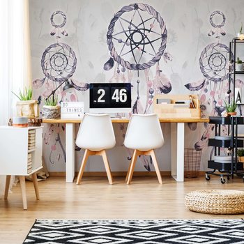 Boho-Chic Dreamcatchers Poster Mural XXL