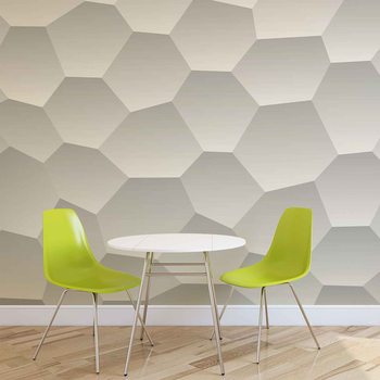 Conception abstraite et monochrome moderne Poster Mural XXL