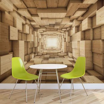 Design abstraite moderne 3D Poster Mural XXL