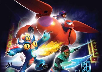Disney Big Héro 6 Poster Mural XXL