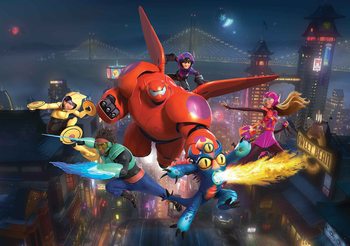 Disney Big Héro 6 Poster Mural XXL