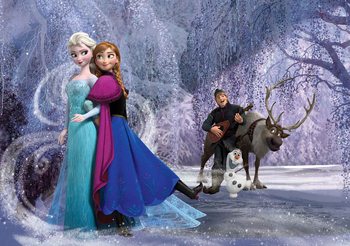 Disney Reine des Neiges Elsa Anna Poster Mural XXL