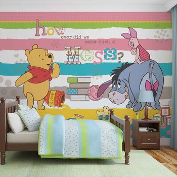 Disney Winnie l'Ourson Bourriquet Porcinet Poster Mural XXL