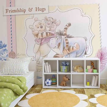 Disney Winnie l'Ourson Porcinet Bourriquet Tigrou Poster Mural XXL