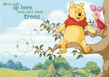 Disney Winnie l'Ourson Porcinet Poster Mural XXL