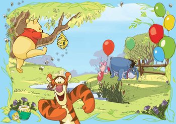 Disney Winnie l'Ourson Tigrou Bourriquet Porcinet Poster Mural XXL