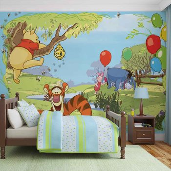 Disney Winnie l'Ourson Tigrou Bourriquet Porcinet Poster Mural XXL