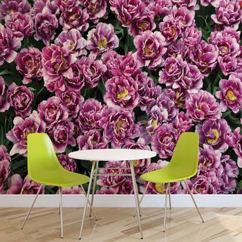 Fleurs fleuries violet Poster Mural XXL