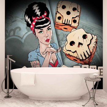 Lucky Bones Alchimie Tatou Poster Mural XXL