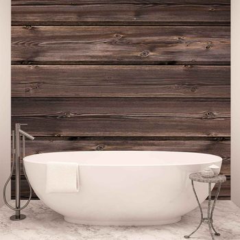 Motif bois brun Poster Mural XXL