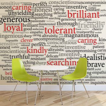 Mots de motivation Poster Mural XXL