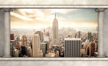 New York City Vue Piliers Poster Mural XXL