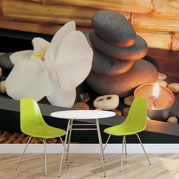 Rocher Zen paisible Poster Mural XXL