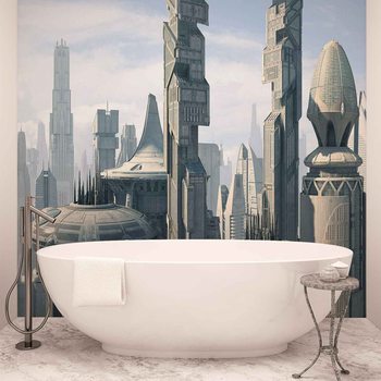 Star Wars Ville de Coruscant Poster Mural XXL