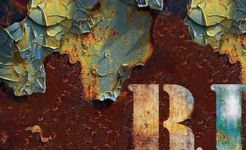 Texture Délavée Poster Mural XXL