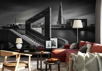 The Shard In Geometry Poster Mural XXL