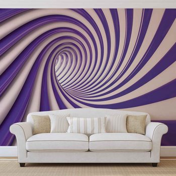 Tourbillon Abstrait Poster Mural XXL