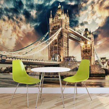 Ville de Londres Tower Bridge Poster Mural XXL