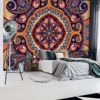 Vintage Ethnic Pattern Poster Mural XXL