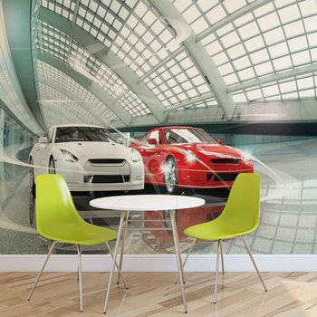 Voitures Transport Poster Mural XXL