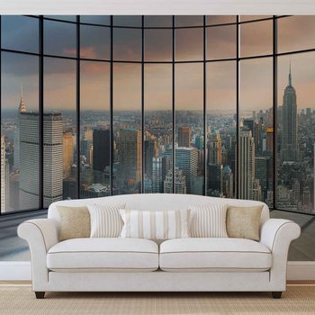Vue de la ville de New York Poster Mural XXL