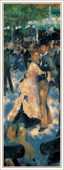 Bal du moulin de la Galette - Dance at Le moulin de la Galette, 1876 Kunstdruck