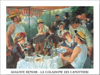 Luncheon of the Boating Party, 1880-81 Kunstdruck