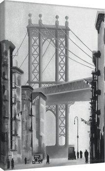 Stampa su Tela David Cowden - Manhattan Morning