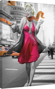 Stampa su Tela Jadei Graphics: Monroe - New York Walk