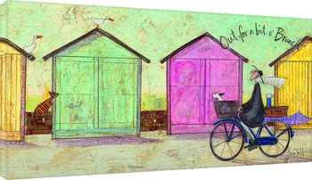 Stampa su Tela Sam Toft - Out for a bit O Brunch