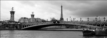 Parigi - Pont Alexandre-III and Eiffel tower - Stampe d'arte