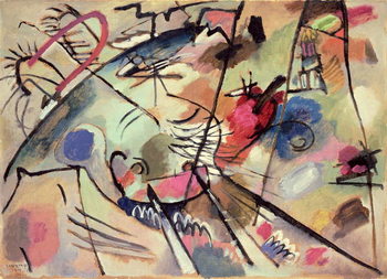 Study for Improvisation 24, 1912 Festmény reprodukció