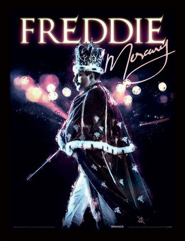 Freddie Mercury - Royal Portrait Poster encadré