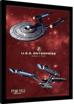 Star Trek: Discovery - Pike's Enterprise Poster encadré