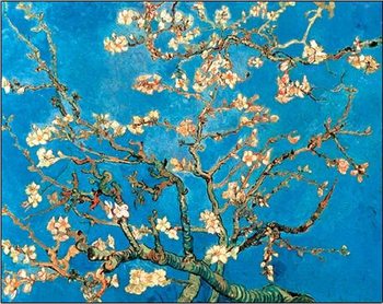 Almond Blossom - The Blossoming Almond Tree, 1890 Reproduction d'art