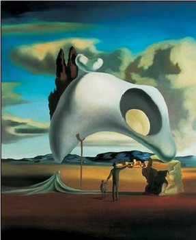 Atavistic Vestiges after the Rain, 1934 Reproduction de Tableau