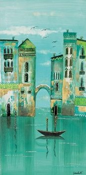 Green Venice Reproduction de Tableau