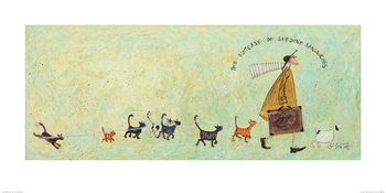 Sam Toft - The Suitcase of Sardine Sandwiches Reproduction de Tableau