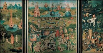 The Garden of Earthly Delights, 1503-04 Reproduction de Tableau