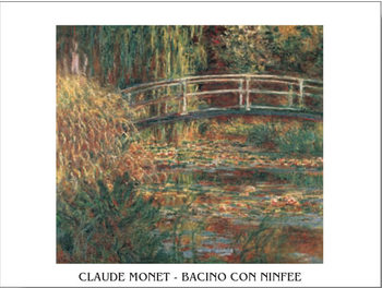 The Water-Lily Pond Reproduction de Tableau