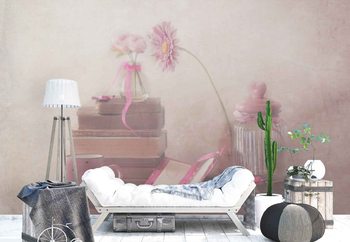 Ταπετσαρία τοιχογραφία Think Pink