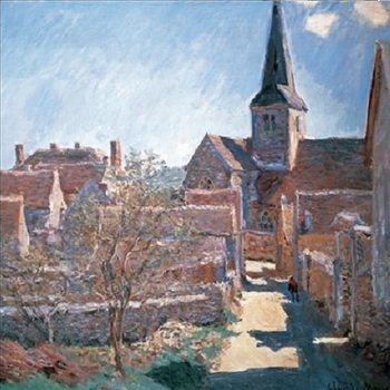 Bennecourt, 1885 Reprodukcija umjetnosti