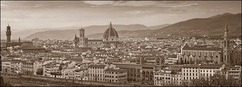 firenze Panorama misure e supporti su RICHIESTA Reprodukcija umjetnosti