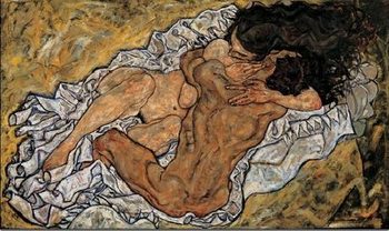 The Embrace (Lovers II), 1917 Reprodukcija umjetnosti