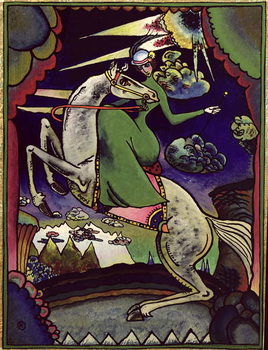 Amazonka in the Mountains, 1918 Tableau sur Toile