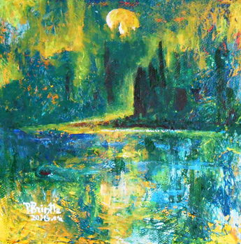 Around the bend, 2016 Tableau sur Toile