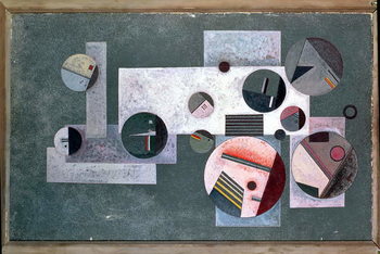 Closed Circles, 1933 Tableau sur Toile