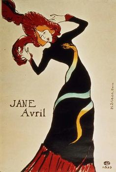 Jane Avril (1868-1943) 1899 Tableau sur Toile