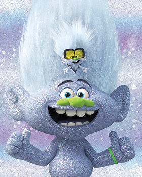 Les Trolls 2: tournée mondiale - Guy Diamond and Tiny Tableau sur Toile