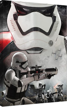 Star Wars, épisode VII : Le Réveil de la Force - Stormtrooper Art Tableau sur Toile
